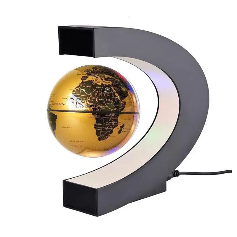 LED World Map Floating Magnetic Levitation Globe Electronic Antigravity Lamp Novelty Ball Light Home Decoration Birthday Gifts - Cashdust