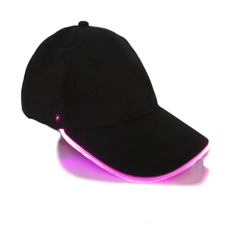 Adjustable Light Up LED Cap Flashing Baseball Hip-Hop Luminous Hat KTY Bar Party Event Sporting Event Nighttime Illumination Cap - Cashdust