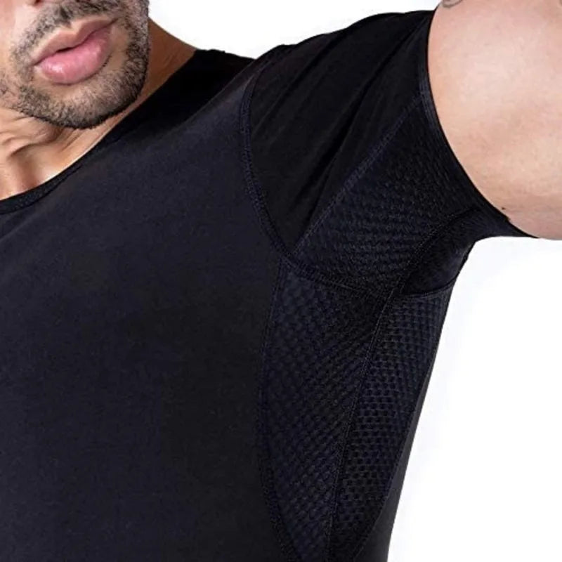 Men Shaperwear Sport T-Shirt Body Shaper Waist Trainer Sauna Thermo Sweat Cincher Corset Slimming Compression Workout Shirt - Cashdust