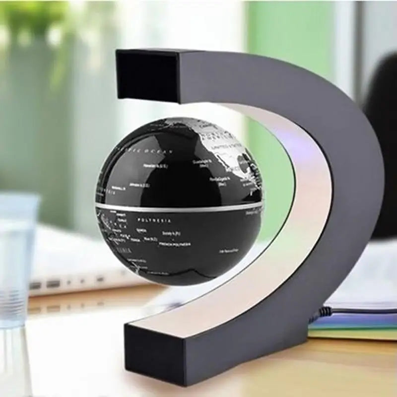 LED World Map Floating Magnetic Levitation Globe Electronic Antigravity Lamp Novelty Ball Light Home Decoration Birthday Gifts - Cashdust