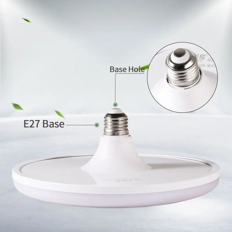 E27 Led Bulb Bombilla Lampara UFO Led Bulbs High Power 15W 20W 30W 40W 50W 60W Led Light Bulb for Home Lighting Led Lamps 220V - Cashdust