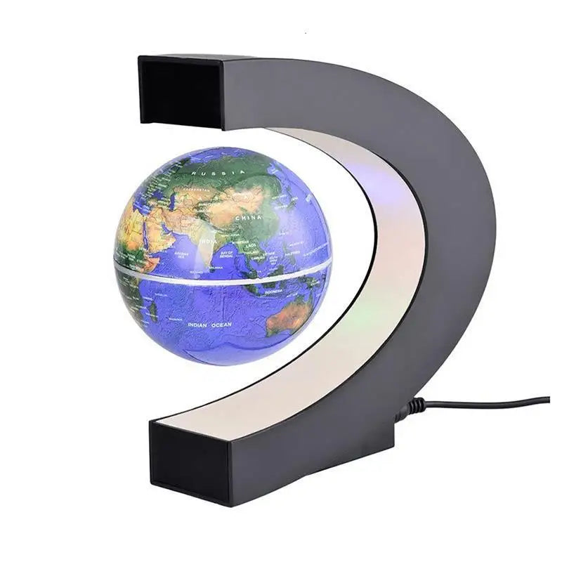 LED World Map Floating Magnetic Levitation Globe Electronic Antigravity Lamp Novelty Ball Light Home Decoration Birthday Gifts - Cashdust