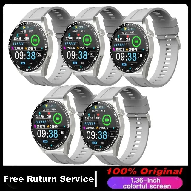 2023 New Smart Watch Men Women AMOLED 420*420 HD Screen Heart Rate Bluetooth Calls Waterproof SmartWatch For Android IOS - Cashdust