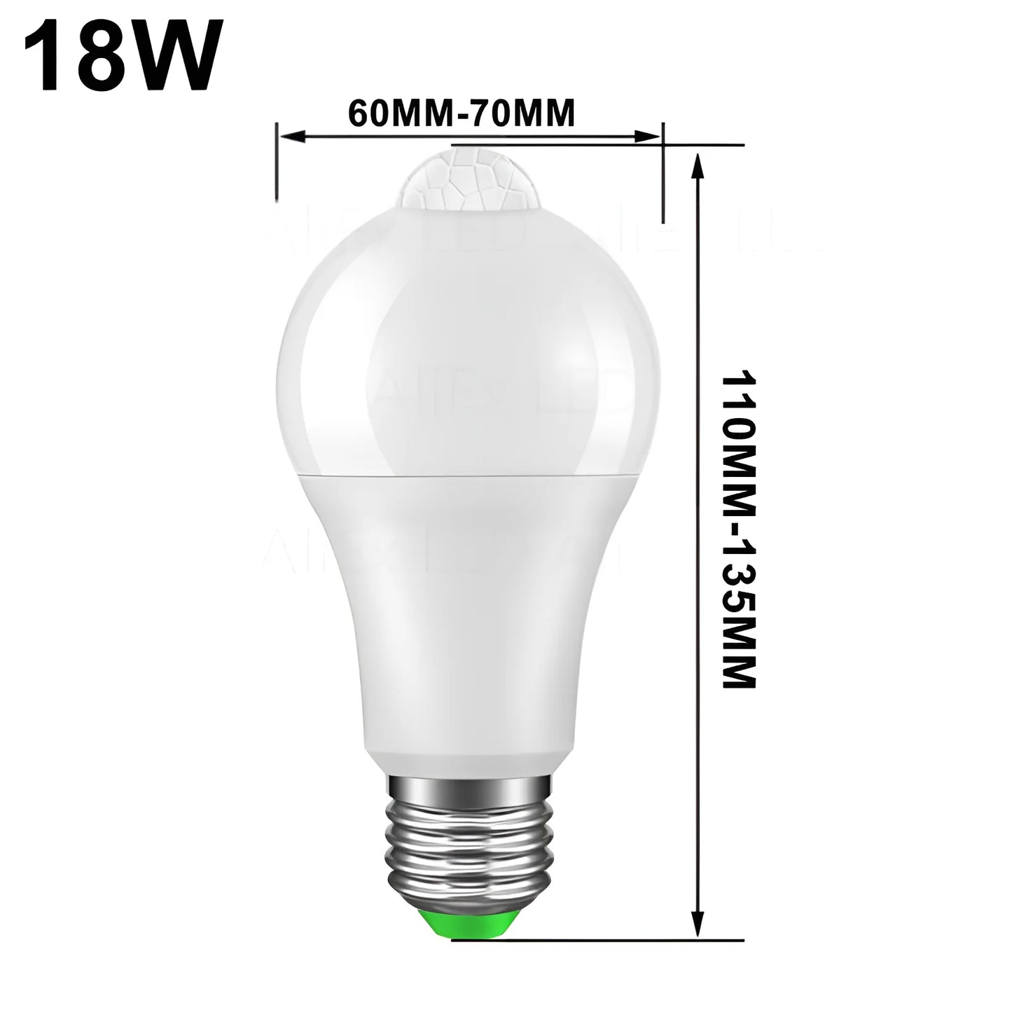 2024 NEW LED Motion Sensor Light E27 20W 18W 15W 10W LED Lamp Auto Smart Infrared Bulb Energy Saving Bombillas Home 220V 110V - Cashdust