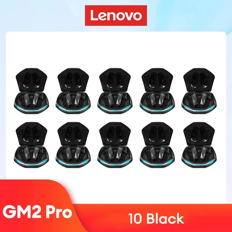 Original Lenovo GM2 Pro 5.3 Earphone Bluetooth Wireless Earbuds Low Latency Headphones HD Call Dual Mode Gaming Headset With Mic - Cashdust