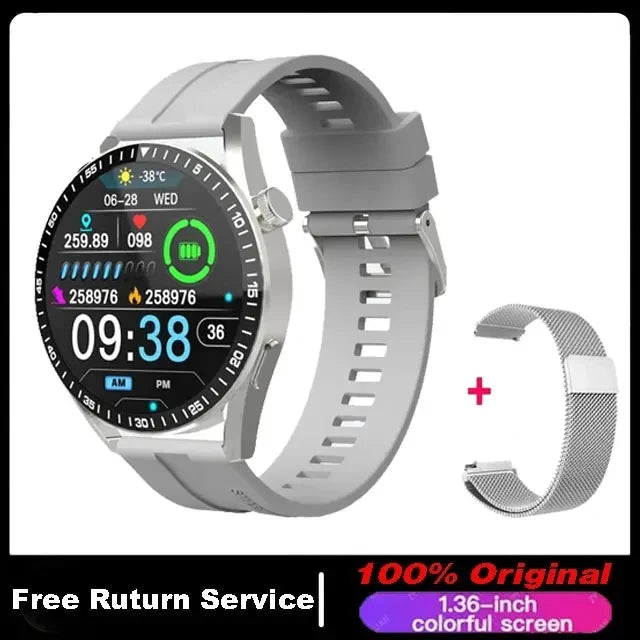 2023 New Smart Watch Men Women AMOLED 420*420 HD Screen Heart Rate Bluetooth Calls Waterproof SmartWatch For Android IOS - Cashdust