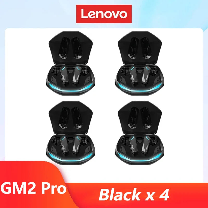 Original Lenovo GM2 Pro 5.3 Earphone Bluetooth Wireless Earbuds Low Latency Headphones HD Call Dual Mode Gaming Headset With Mic - Cashdust