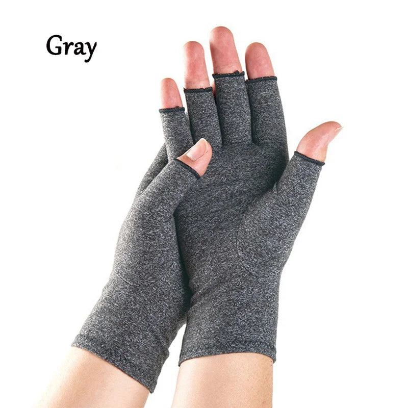 Compression Arthritis Gloves Wrist Support Cotton Joint Pain Relief Hand Brace Men Women Therapy Wristband Compression Gloves - Cashdust