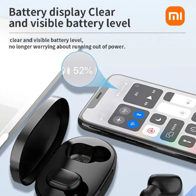 New Xiaomi Redmi Airdots 2 Wireless Bluetooth Headset with Mic Earbuds Airdots 2 Fone Bluetooth Earphones Wireless Headphones - Cashdust