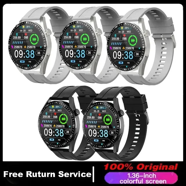 2023 New Smart Watch Men Women AMOLED 420*420 HD Screen Heart Rate Bluetooth Calls Waterproof SmartWatch For Android IOS - Cashdust