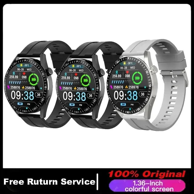 2023 New Smart Watch Men Women AMOLED 420*420 HD Screen Heart Rate Bluetooth Calls Waterproof SmartWatch For Android IOS - Cashdust