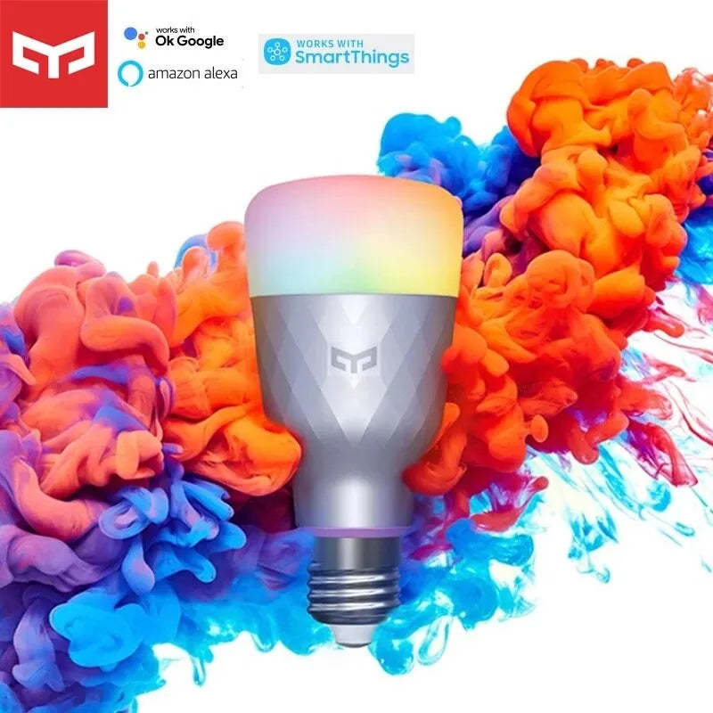 E27 1S/1SE Yeelight Smart LED Bulb Colorful 800/650 Lumens Remote Control Smart Lamp Work For Mihome App Google Assistant - Cashdust