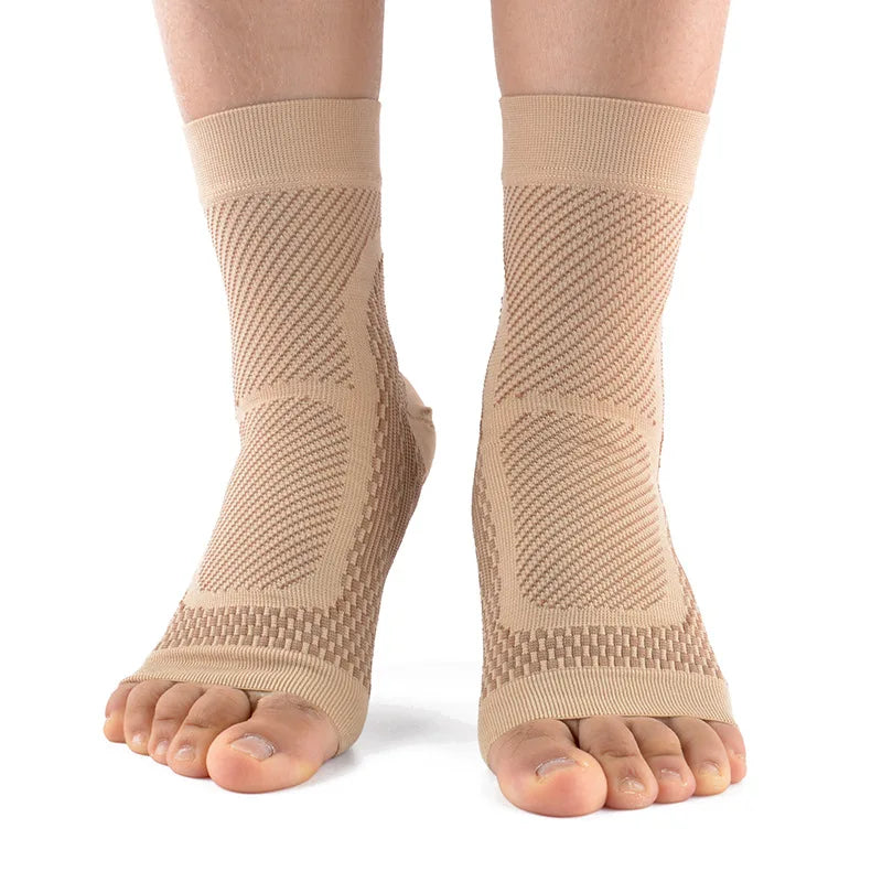 1pair Neuropathy socks,Ankle brace Socks and Tendonitis compression socks For Pain Relief,Ankle compression sleeve for swelling - Cashdust