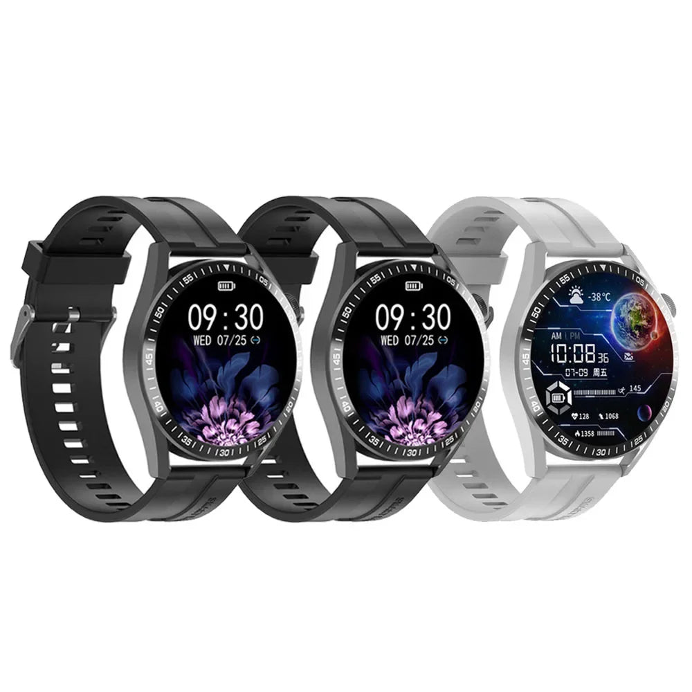 2023 New Smart Watch Men Women AMOLED 420*420 HD Screen Heart Rate Bluetooth Calls Waterproof SmartWatch For Android IOS - Cashdust