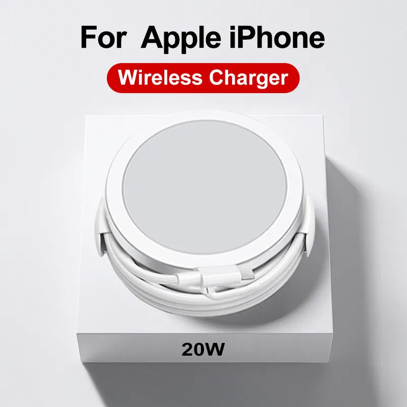 For Apple Magnetic Wireless Charger For iPhone 15 14 13 12 11 Pro Max Mini X XS 8 USB-C Fast Charging Phone Accessories - Cashdust