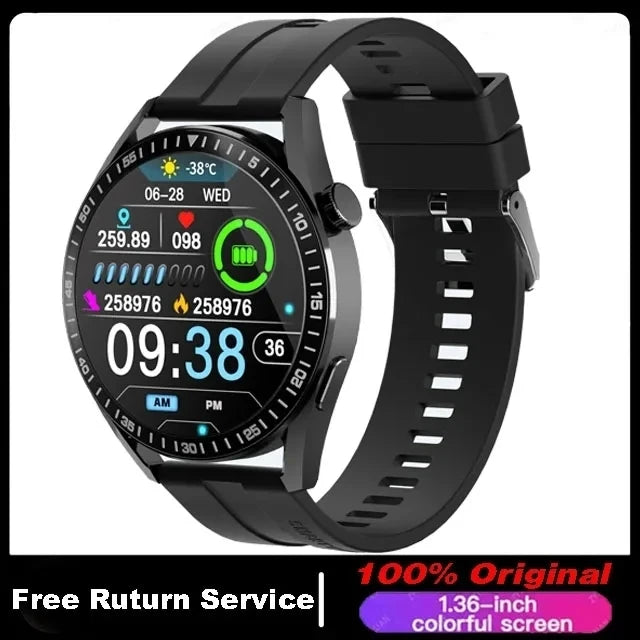 2023 New Smart Watch Men Women AMOLED 420*420 HD Screen Heart Rate Bluetooth Calls Waterproof SmartWatch For Android IOS - Cashdust