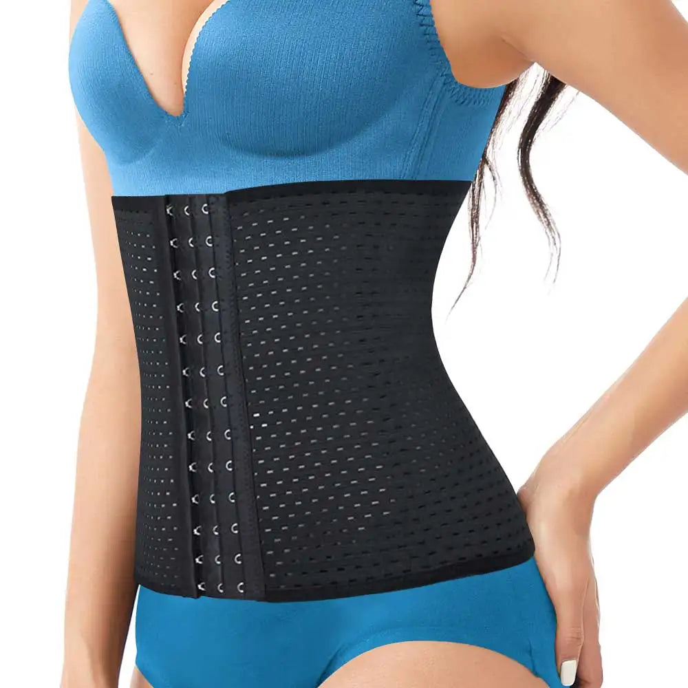 SEXYWG Waist Trainer for Women Weight Loss Belly Belt Waist Cincher Slimming Band Girdles Corset Body Shaper Workout Fitness Gym - Cashdust