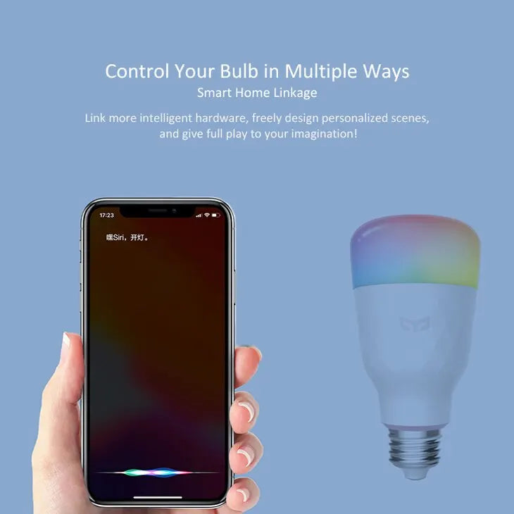 E27 1S/1SE Yeelight Smart LED Bulb Colorful 800/650 Lumens Remote Control Smart Lamp Work For Mihome App Google Assistant - Cashdust