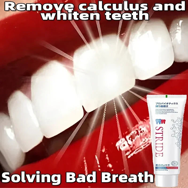 Dental Calculus Remover Whitening Removal Bad Breath Teeth Toothpaste Brightening Preventing Periodontitis Dental Cleansing Care - Cashdust