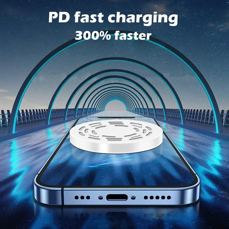 For Apple Magnetic Wireless Charger For iPhone 15 14 13 12 11 Pro Max Mini X XS 8 USB-C Fast Charging Phone Accessories - Cashdust