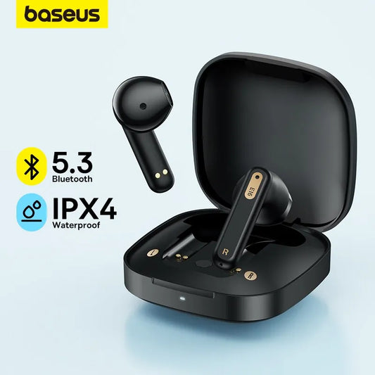 Baseus Bowie E16 Wireless Earphone Bluetooth 5.3 Earphones 30H Long Battery Life IPX4 Waterproof True Wireless Headphone Earbuds - Cashdust