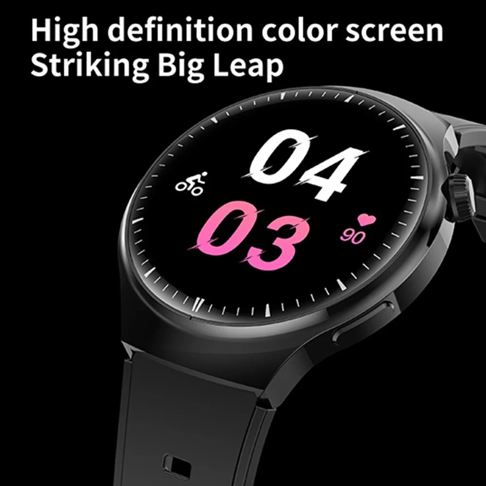 2024 New Watch 4 Smart Watch Men GPS Tracker AMOLED HD Screen 100+ Sports Bluetooth Call NFC Heart rate Blood SmartWatch Women - Cashdust