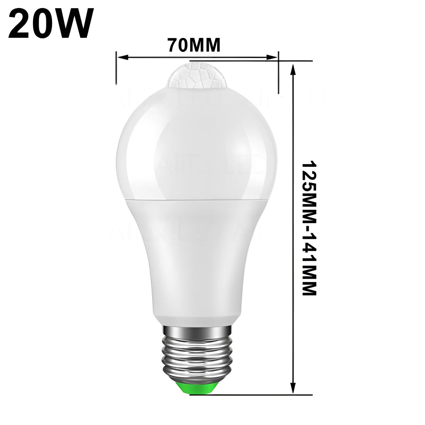 2024 NEW LED Motion Sensor Light E27 20W 18W 15W 10W LED Lamp Auto Smart Infrared Bulb Energy Saving Bombillas Home 220V 110V - Cashdust