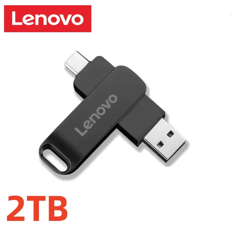 Lenovo 16TB USB 3.0 Flash Drives High Speed Transfer Metal Pendrive Memory Card Pendrive Flash Disk Memoria Waterproof 2024 New - Cashdust