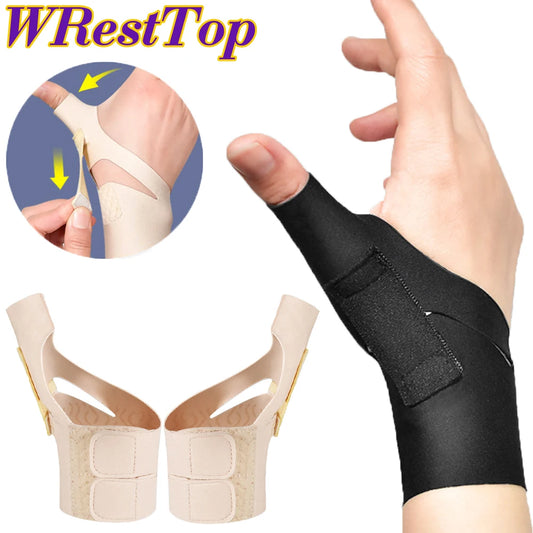 1Pcs Thumb Brace & Wrist Stabilizer Pain Relief Right or Left Hand, Soft Thumb Compression Sleeve Protector for Women and Men - Cashdust