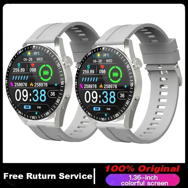 2023 New Smart Watch Men Women AMOLED 420*420 HD Screen Heart Rate Bluetooth Calls Waterproof SmartWatch For Android IOS - Cashdust