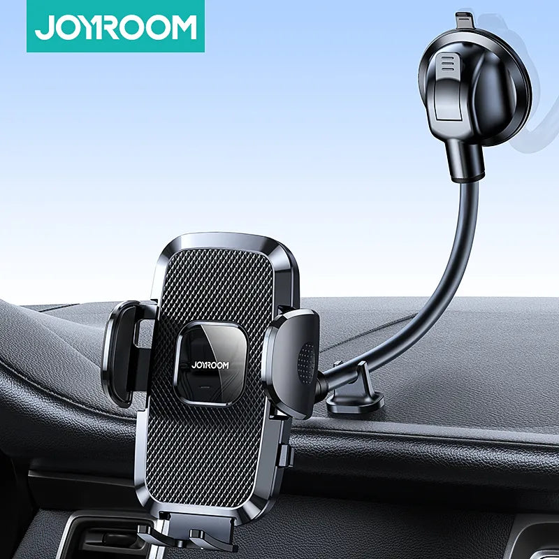 Dashboard Phone Holder for Car【360° Widest View】9in Flexible Long Arm, Universal Handsfree Auto Windshield Air Vent Phone Mount - Cashdust