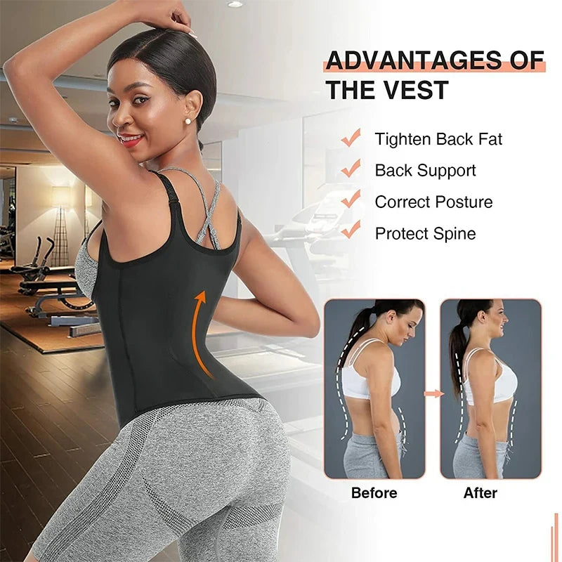 Women Adjustable Posture Corrector Back Support Strap Shoulder Lumbar Waist Spine Brace Pain Relief Posture Orthopedic Belt - Cashdust