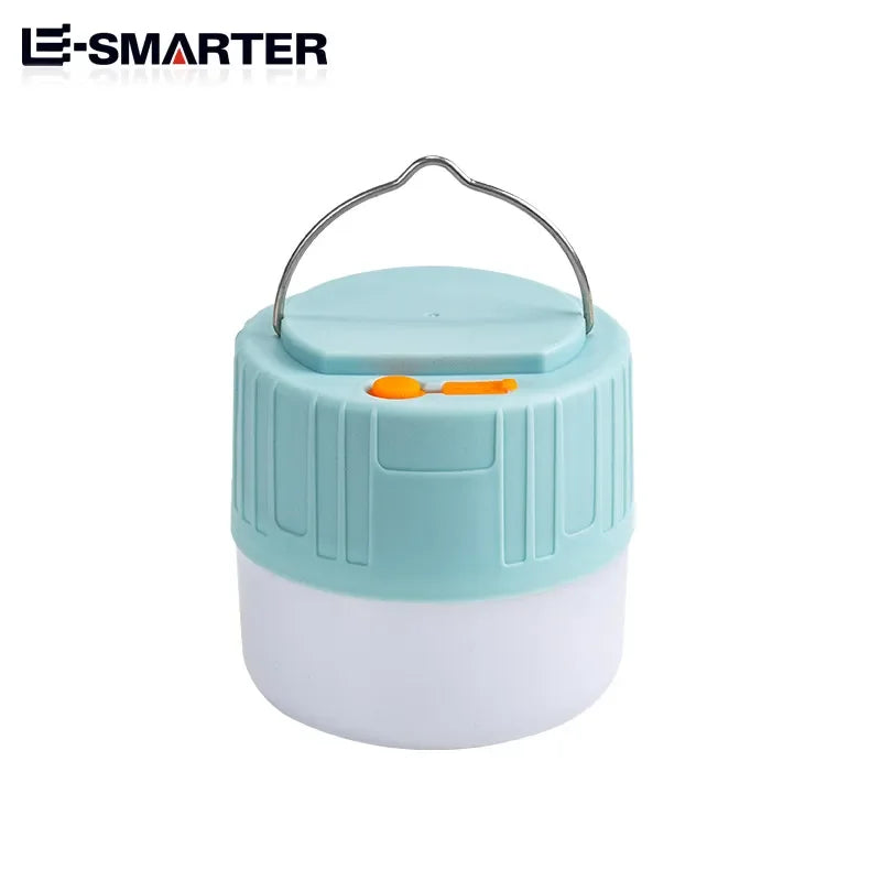 Outdoor Solar Light LED Lamp Rechargeable Bulbs Emergency Light Hook Up Camping Fishing Portable Lantern Lights - Cashdust