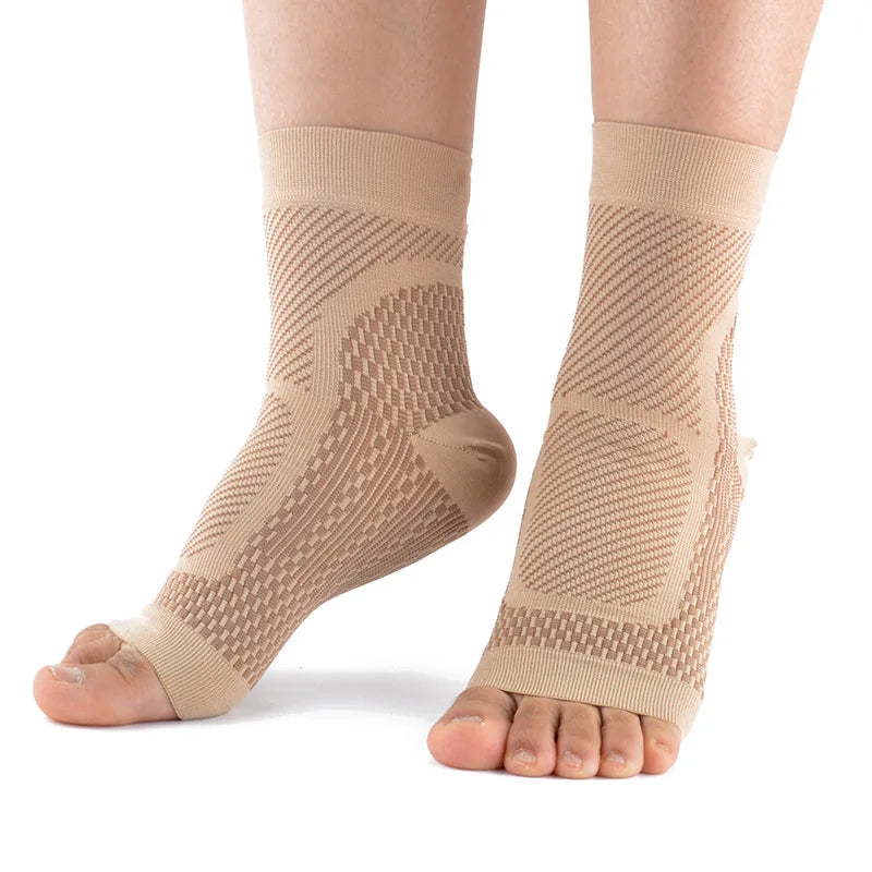 1pair Neuropathy socks,Ankle brace Socks and Tendonitis compression socks For Pain Relief,Ankle compression sleeve for swelling - Cashdust