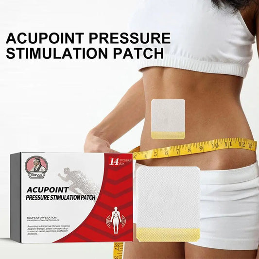 14pcs Acupoint Pressure Stimulation Patch Non-woven Paste Leg Soothing Patches Massage Treat Reduce Varicose Vein - Cashdust