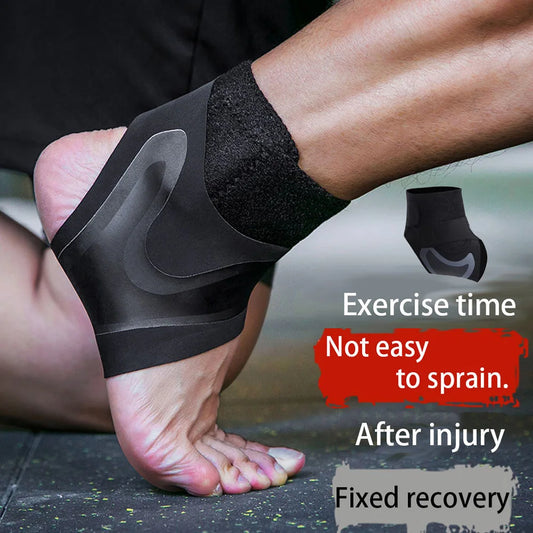 Sports Ankle Brace Adjustable Compression Ankle Support Elastic Ankle Guard Pain Relief Strap Basketball Ankle Brace Support - Cashdust