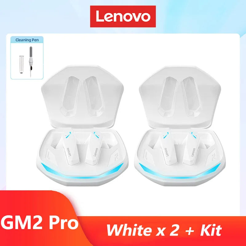 Original Lenovo GM2 Pro 5.3 Earphone Bluetooth Wireless Earbuds Low Latency Headphones HD Call Dual Mode Gaming Headset With Mic - Cashdust