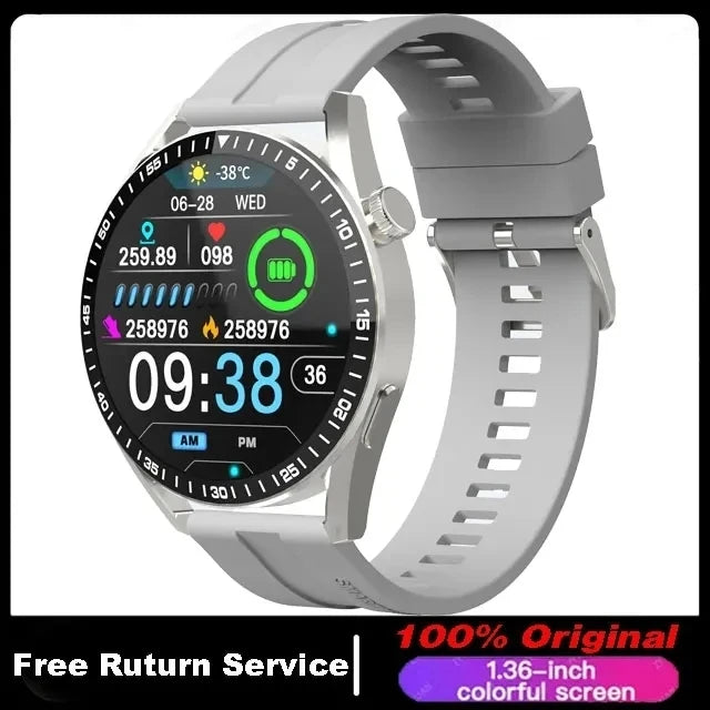 2023 New Smart Watch Men Women AMOLED 420*420 HD Screen Heart Rate Bluetooth Calls Waterproof SmartWatch For Android IOS - Cashdust